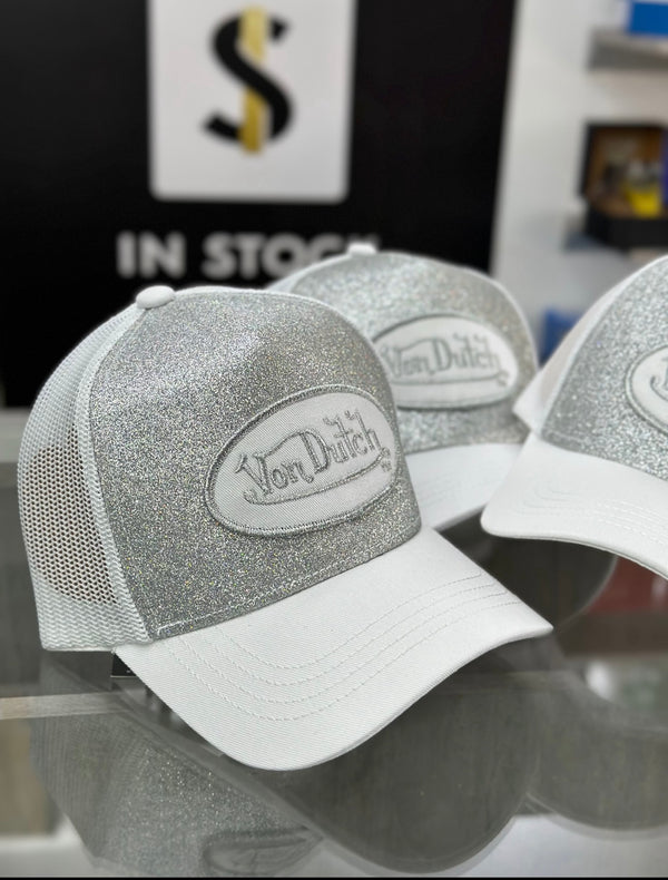VON DUTCH BLANCO Y GRIS BRILLANTE
