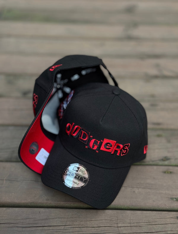 NEW ERA LOS ÁNGELES DODGERS/NEGRO/AJUSTABLE