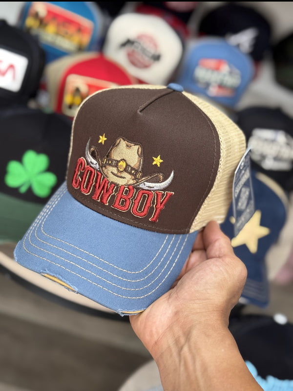 ILILILY COWBOY-MARRÓN