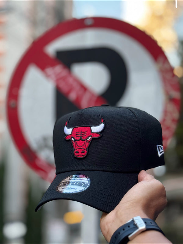 NEW ERA CHICAGO BULLS/NEGRO/9FORTY/AJUSTABLE