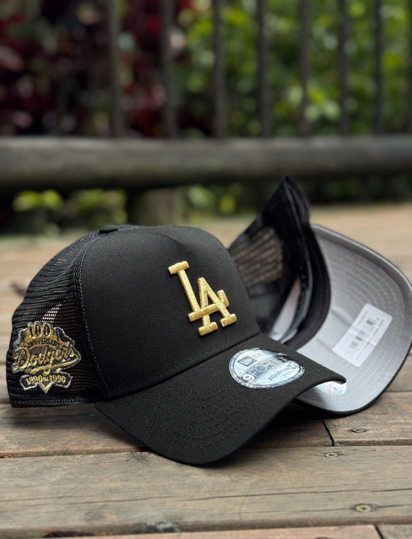 NEW ERA LOS ÁNGELES DODGERS/NEGRO/AJUSTABLE