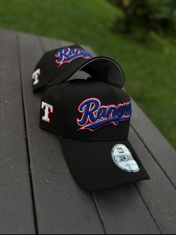 NEW ERA TEXAS RANGERS/NEGRO/AJUSTABLE
