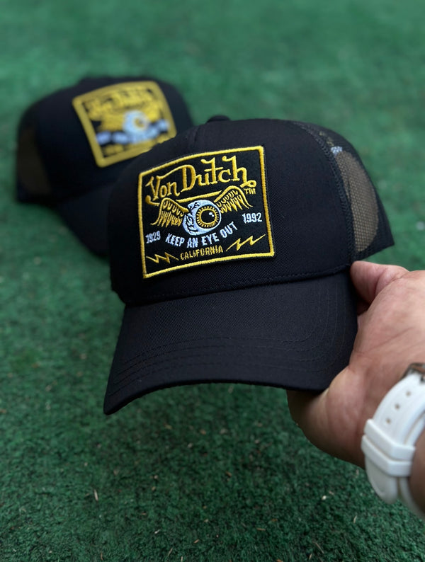 VON DUTCH NEGRO Y AMARILLO