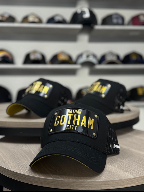 CAPSLAP BATMAN GOTHAM CITY PLACA METÁLICA