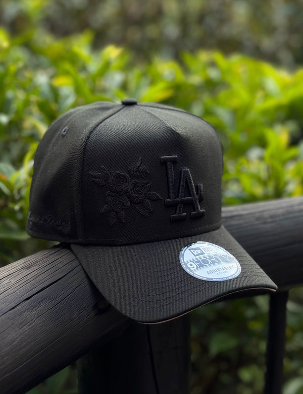 NEW ERA LOS ÁNGELES DODGERS/NEGRO/AJUSTABLE